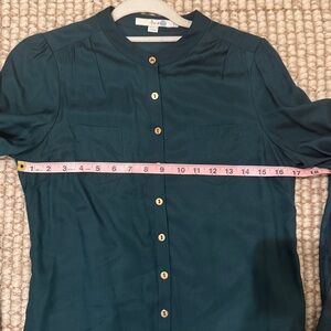 Boden Dark Green Button-Down Shirt